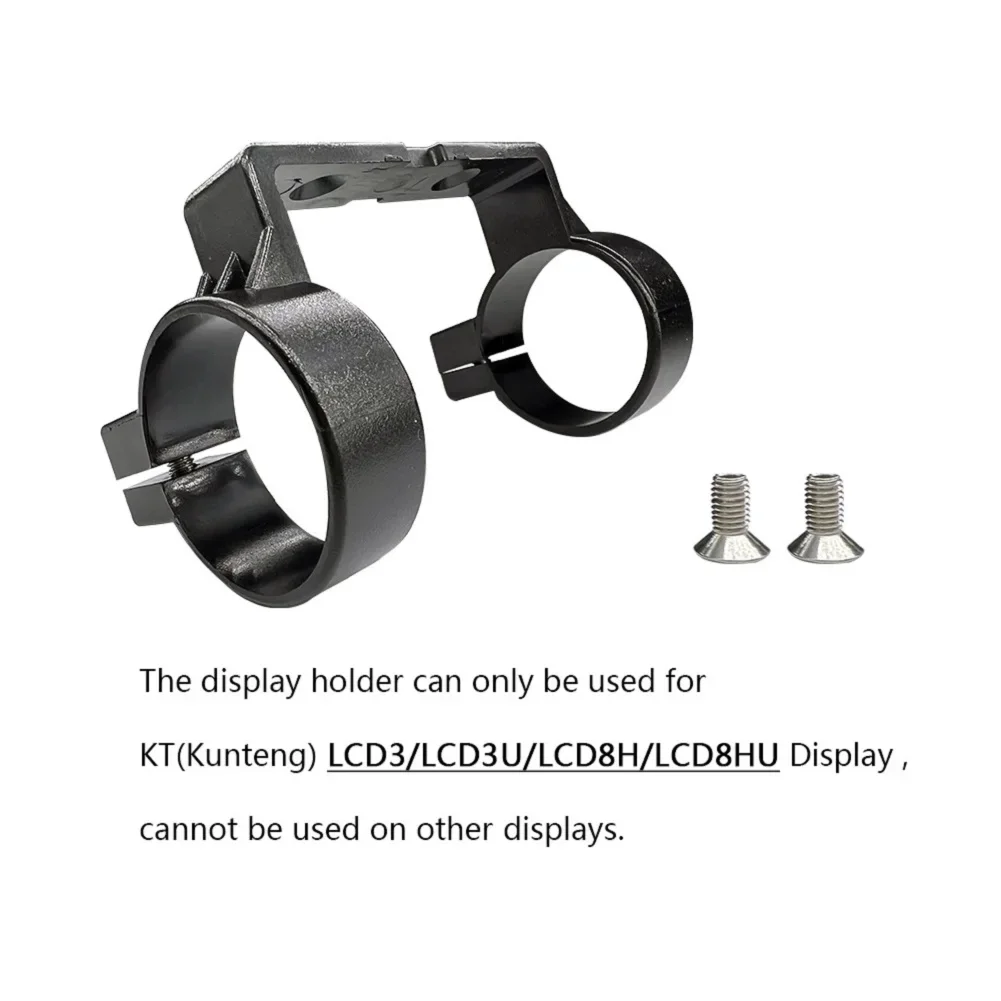 E-Bike Display Holder Plastic Universal Durable Electric Bicycle For KT-LCD3 Useful Black Bracket High Quality