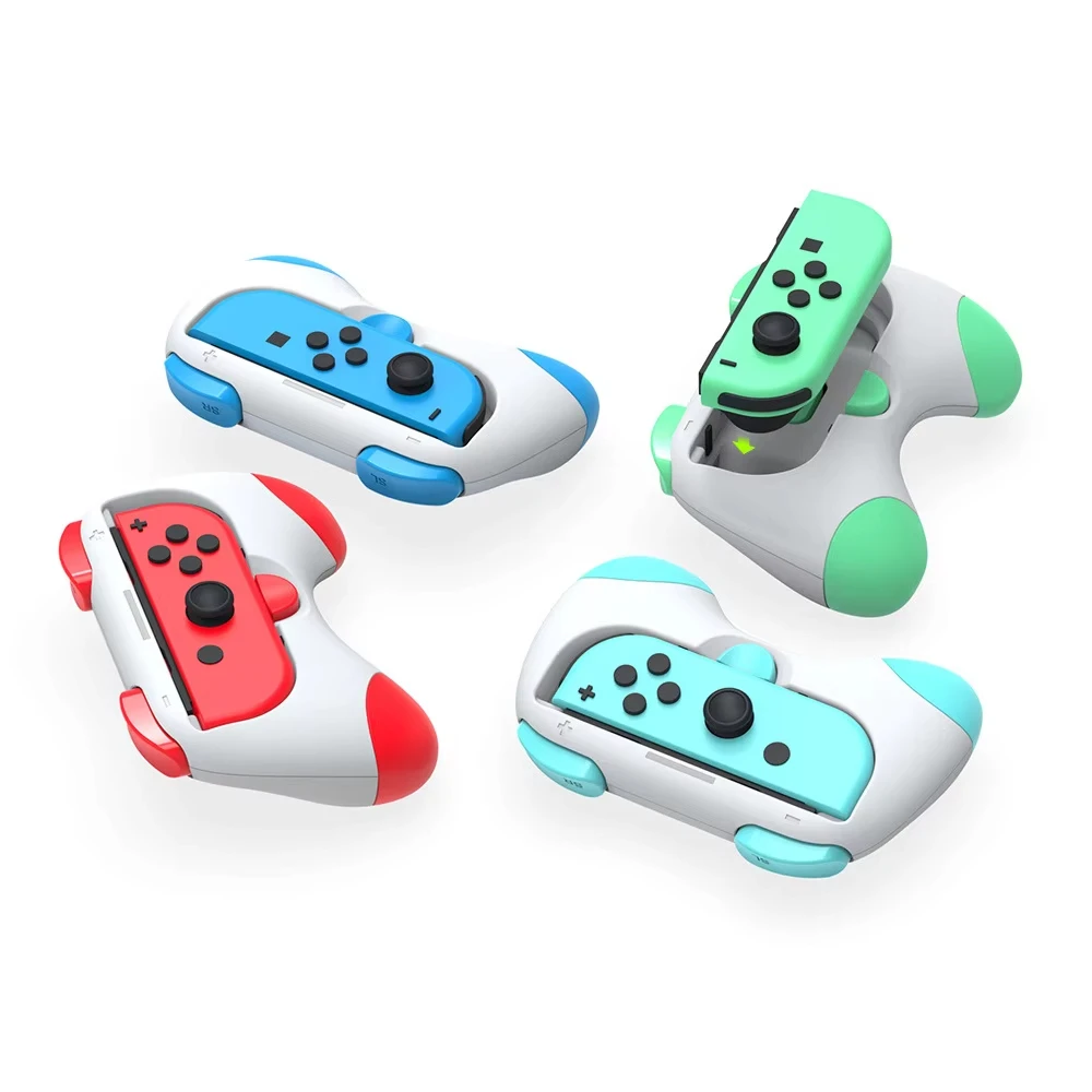 Untuk Aksesori Nintendo Switch Roda Kemudi Balap Pegangan Sakelar Nintendo Tutup Joycon untuk Gamepad OLED Nintendo Switch