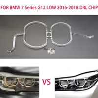 FOR BMW 7 Series G12 LOW 2016-2018 Car Headlights DRL Light Strips Angel Eyes Chip Ballast Module DRL Maintenance Part