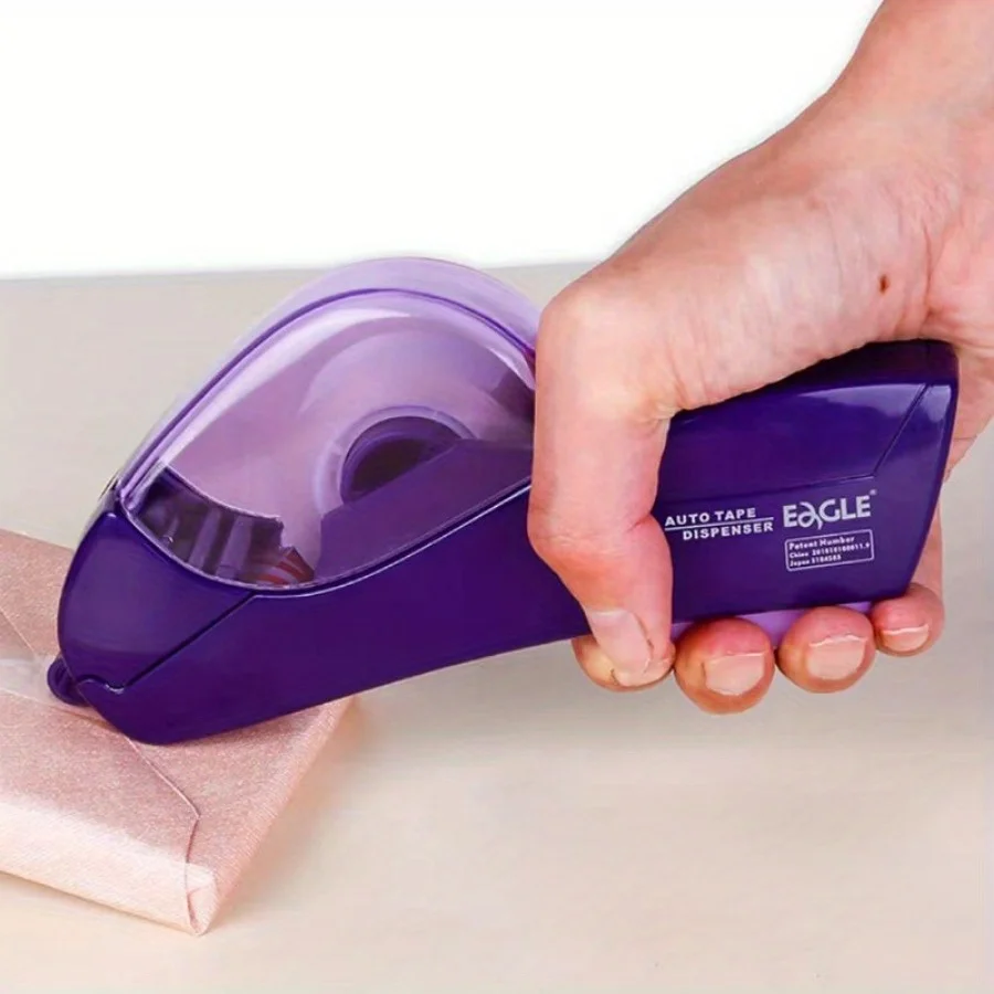 1PC Hand-held Automatic Tape Cutter - Used for Daily Adhesive Tape, Gift Packaging, Book Cover No Blade Does Not Hurt Hands