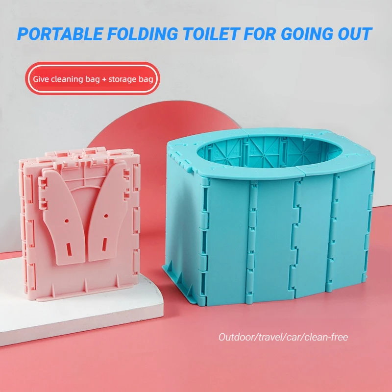 Portable Toile Folding Toilet Portable Car Toilet For Children Going Out Baby Outdoor Travel Urinatory Basin Emergency Toilet