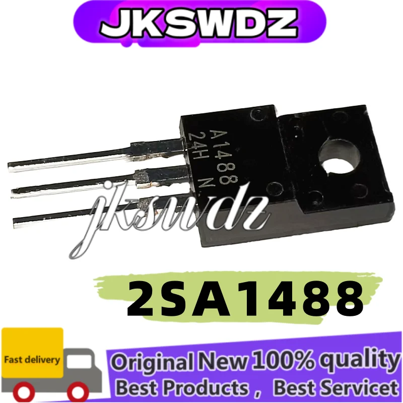 

10pcs 100% New 2SA1488 A1488 2SC3851 C3851 TO-220F Audio Amplifier Tube