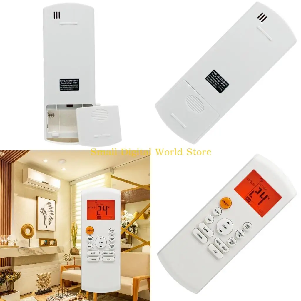 77UB Air acondicionamiento Representamiento AC Control remoto para Midea Rient Kaysun RG57B1/BGE RG57B/BGE RG57A6/BGEF