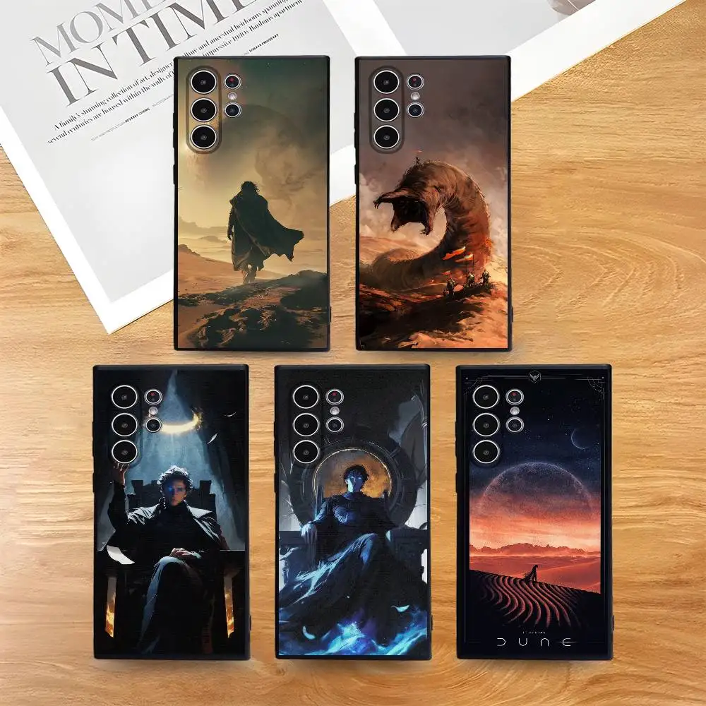 الخيال العلمي فيلم الكثبان الرملية جزء جراب هاتف للهاتف S سلسلة S21 S22 S23 S24 S25 FE زائد الترا بولي TPU لينة إلى الجلد ودية #1