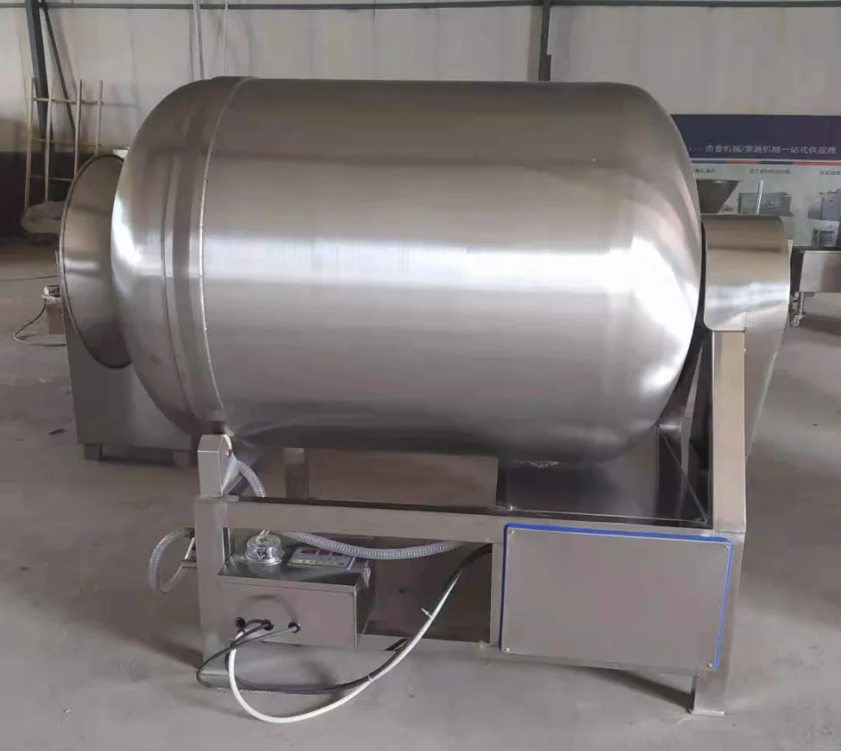 hot Stainless Steel Meat Mixer Commercial Meat Marinating Machine Vacuum Tumbler for Meat Processing