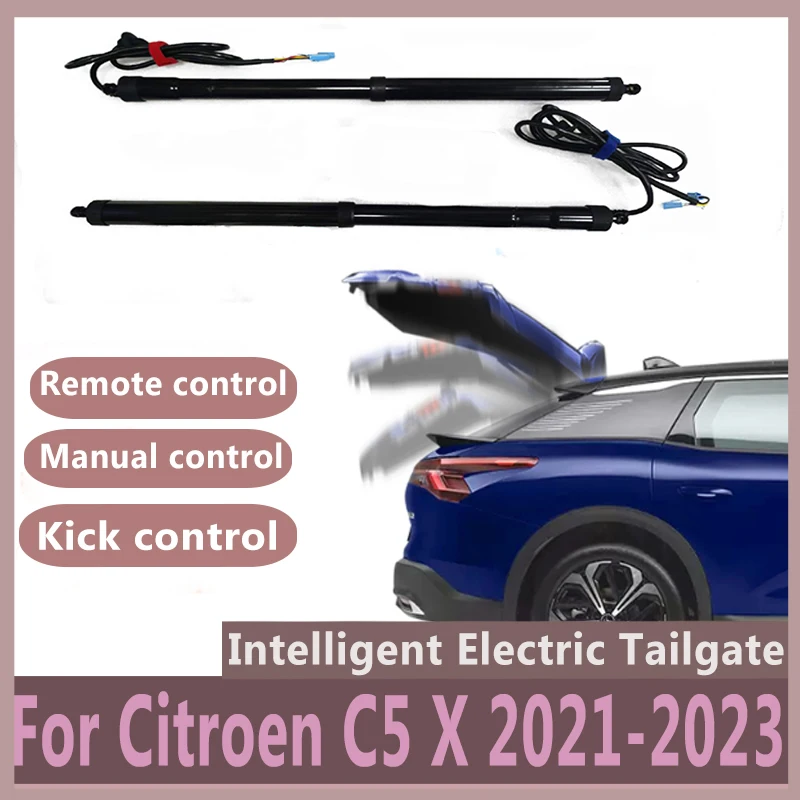 For Car Electric Tailgate For Citroen C5 X 2021-2023 Intelligent Tail Box Door Power Operated Trunk Decoration Refitted Upgrade