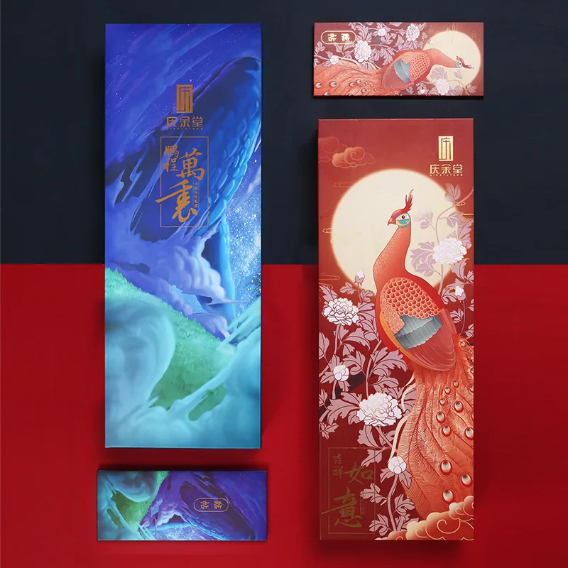 Qingyutang Damask Water Writing Cloth Set Imitation Propaganda Blank Practice Water Writing Cloth Gift Box Set