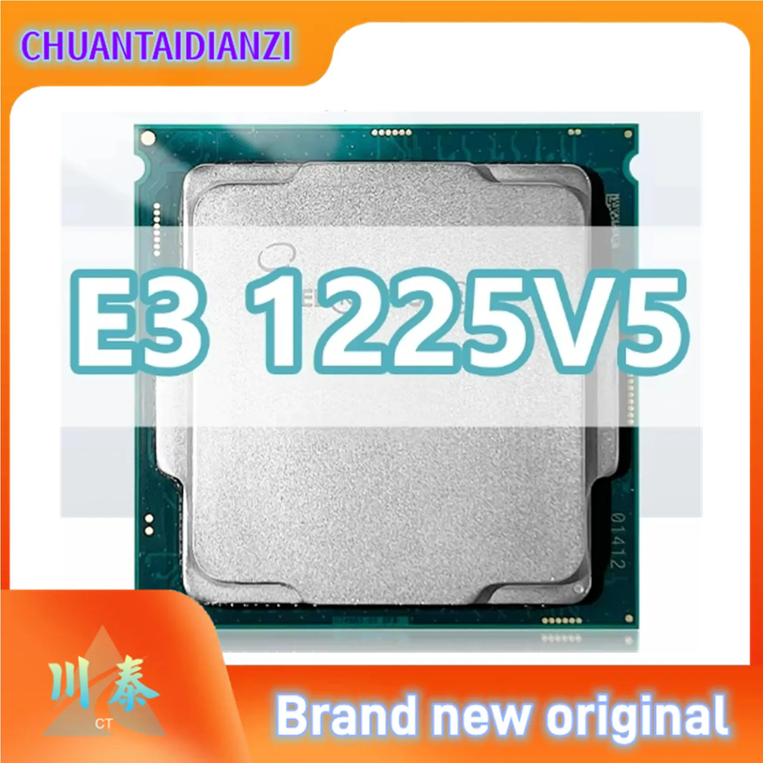 Xeon E3 1225V5 CPU 14nm 4 cores 4 threads 3.3GHz 8MB 80W LGA1151 for Workstation Motherboard C236 Chipsets E3-1225V5 processor