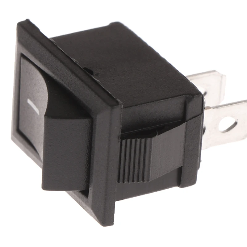 10 шт./лот KCD1 овальный кулисный переключатель 2 контакта 2 шестерни электрический чайник кулисный переключатель питания ВКЛ-ВЫКЛ переключатель формы лодки