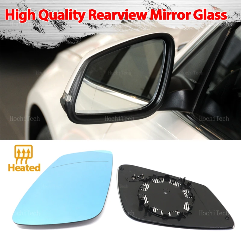 For BMW E84 F48 F20 F21 F40 F22 F23 F30 F31 F34 F10 F07 F11 Left or Right Side Heated Wing Mirror Glass  Rearview Mirror