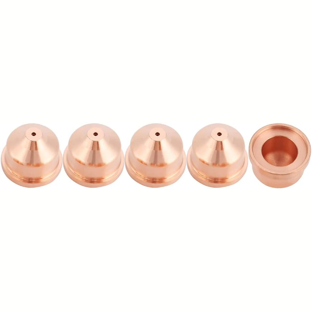 5Pcs 420169 Plasma Cutting Cutter Torch Tips For MAX125 Plasma Cutter Torch Machine Tellurium Copper Welding Nozzles 0.2-0.8Mpa