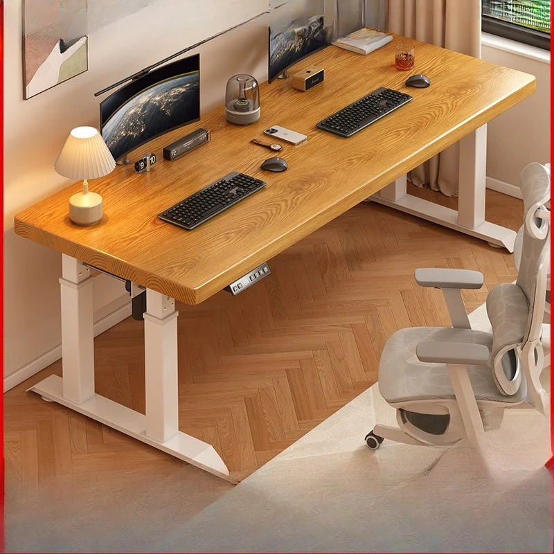 

Lifting table Household smart computer table Study table thickened