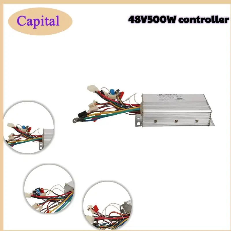 

48V 500W Brushless Motor Controller Motor Regulator Speed Controller Power Supply Accessory