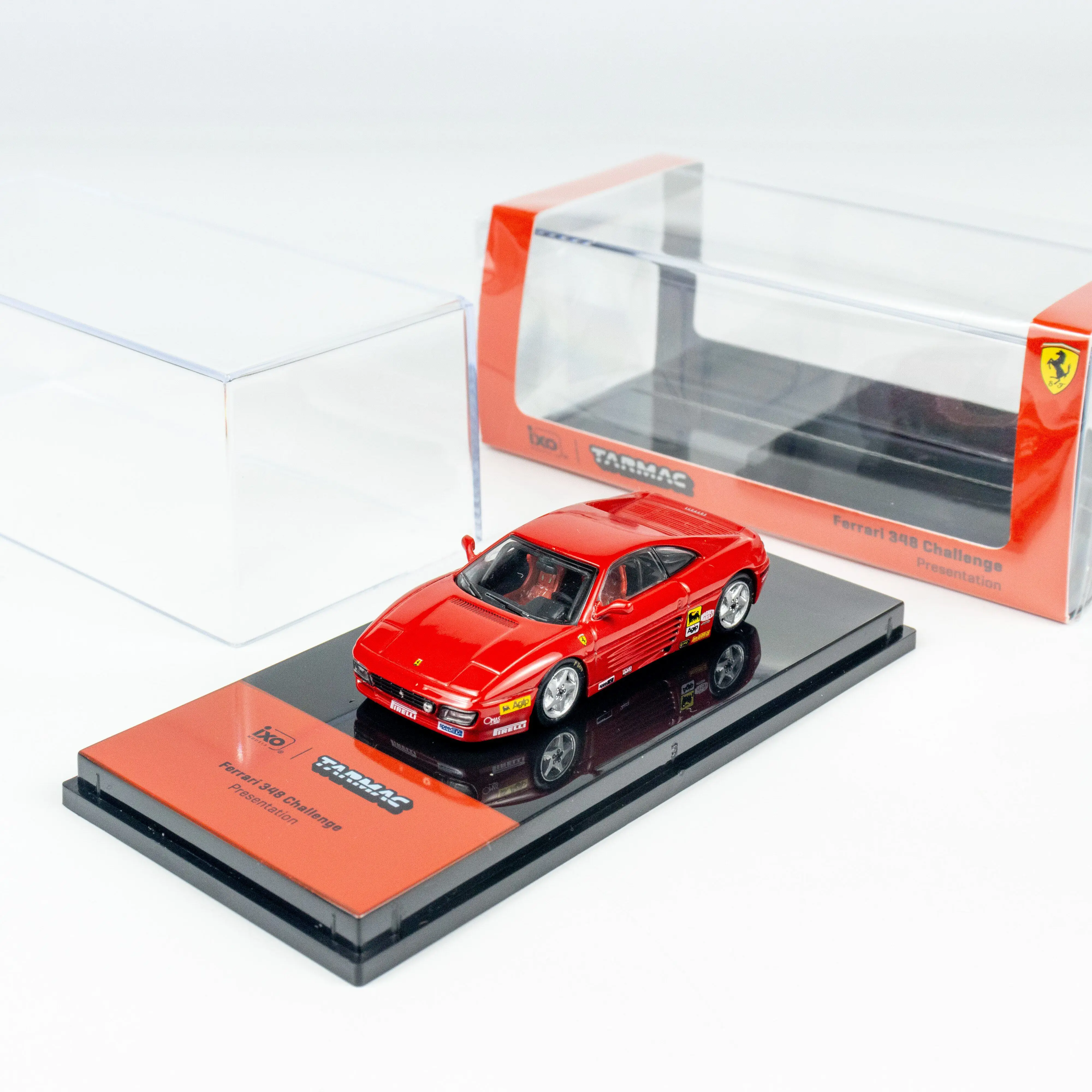 Diecast TarmacWorks 1:64 Scale Ferrari 348 Challenge Alloy Car Model