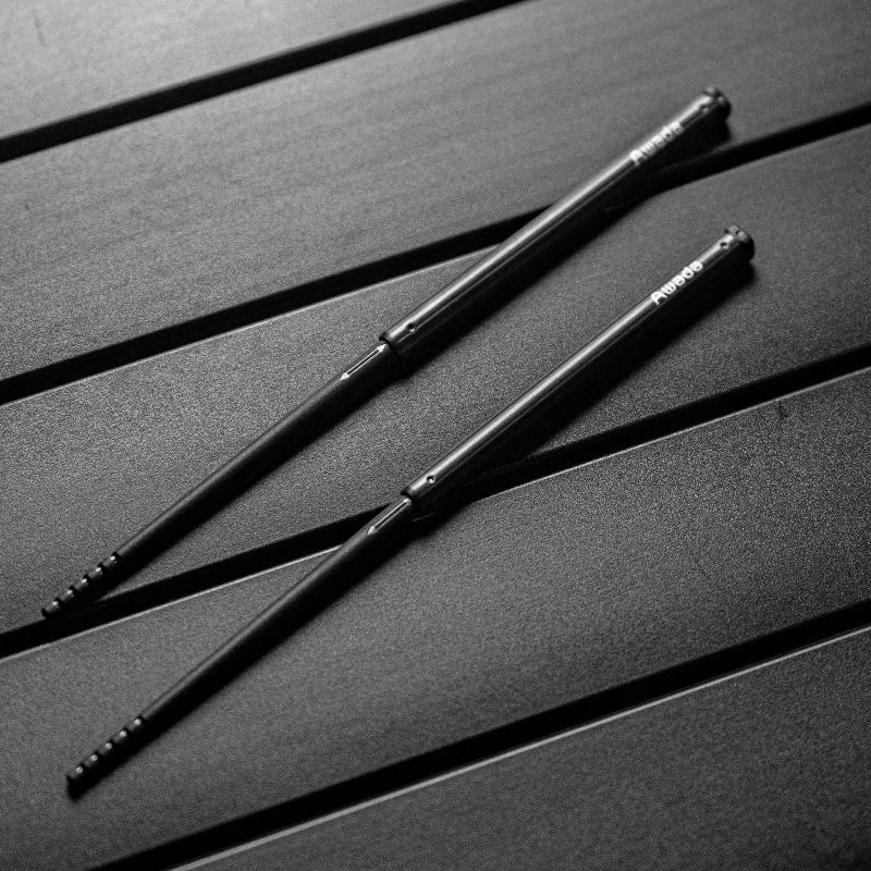 

Портативная уличная камера для пикника Exble Chopstis, барбекю, обеденная коробка, дорожное снаряжение, металлическое одноразовое Chopstis для Cam