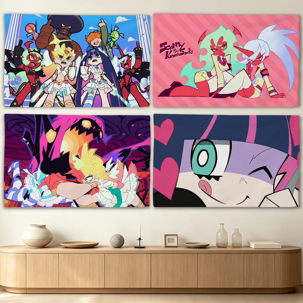 Panty & Stocking with G-Garterbelt flag Advertising Banner for Camping Decoration Outdoor & Garage Wall Hanging Decorations