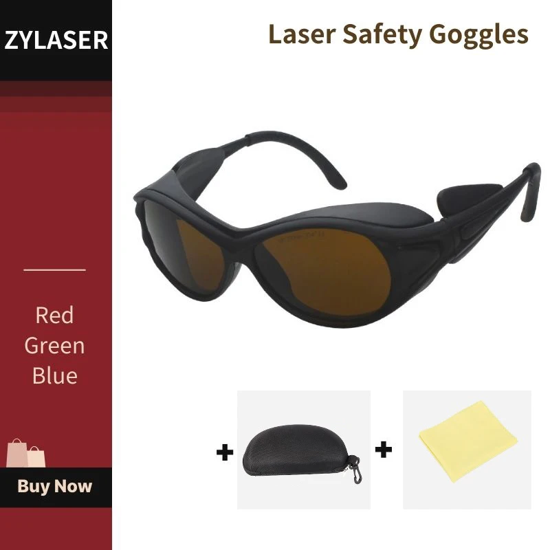 1PCS Laser Glasses Red Green Blue Light RGB Laser Safety Protection Goggles use for Laser Carving Machine