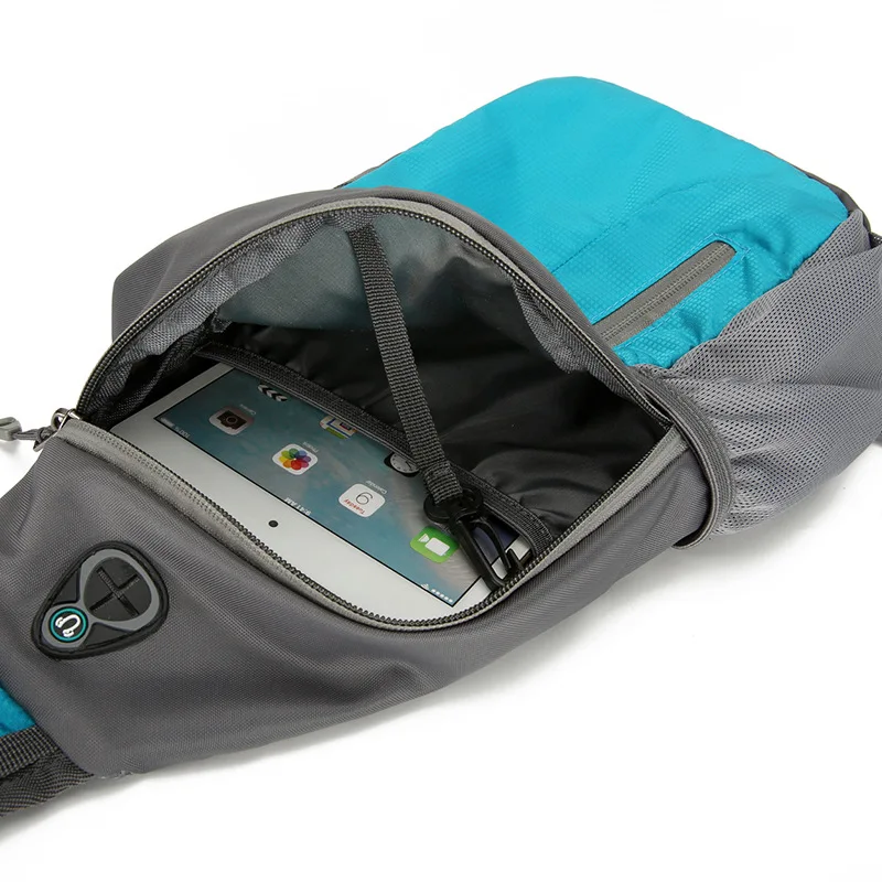 Stylish New Men's Chest Bag with Large Capacity for Outdoor Activities