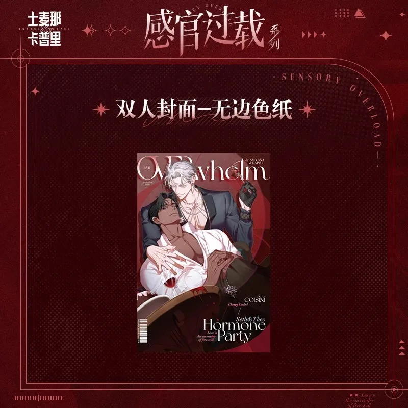 Smyrna and Capri 'Sensory Overload' Official Merch - شارة لوح فني بحامل أكريليك وهدية لمحبي بطاقات الصور الفوتوغرافية