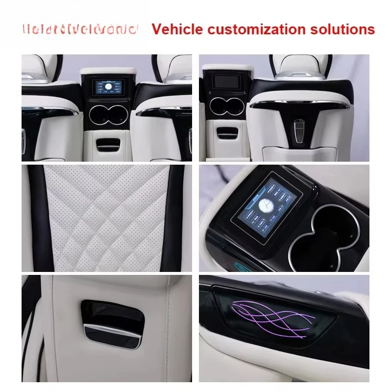 Picture 5: Premium Multi-Functional Leather/Cloth Waterproof Sofa Bed Car Seats with Heating Massage