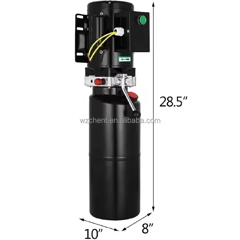 Car lift Hydraulic power unit 110V/220V/380V with 10L Steel oil tank Customized cylinder of Car lift