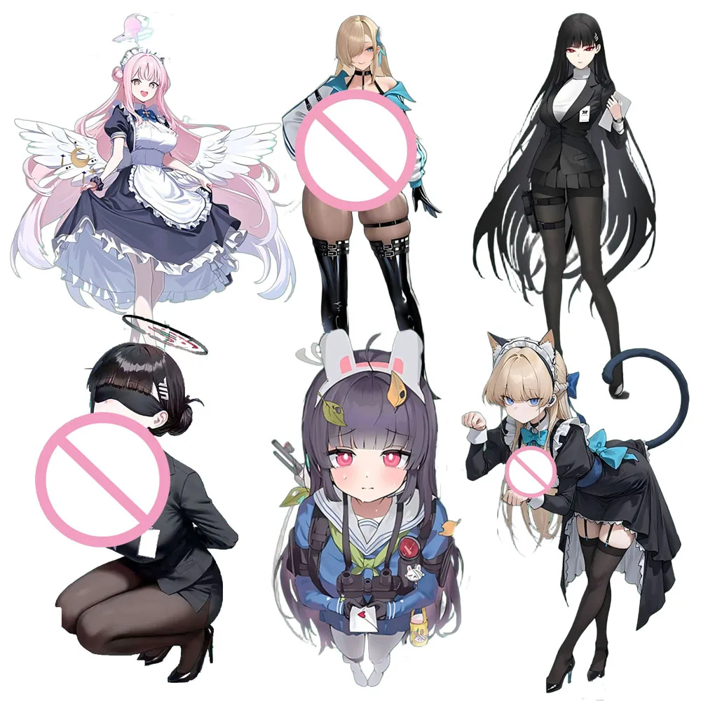 

Game Peripherals Stand Acrylic Figure Cute Cartoon Style Piratical Designs Car and Desk Ornaments Lovely Holiday Gifts for Fans