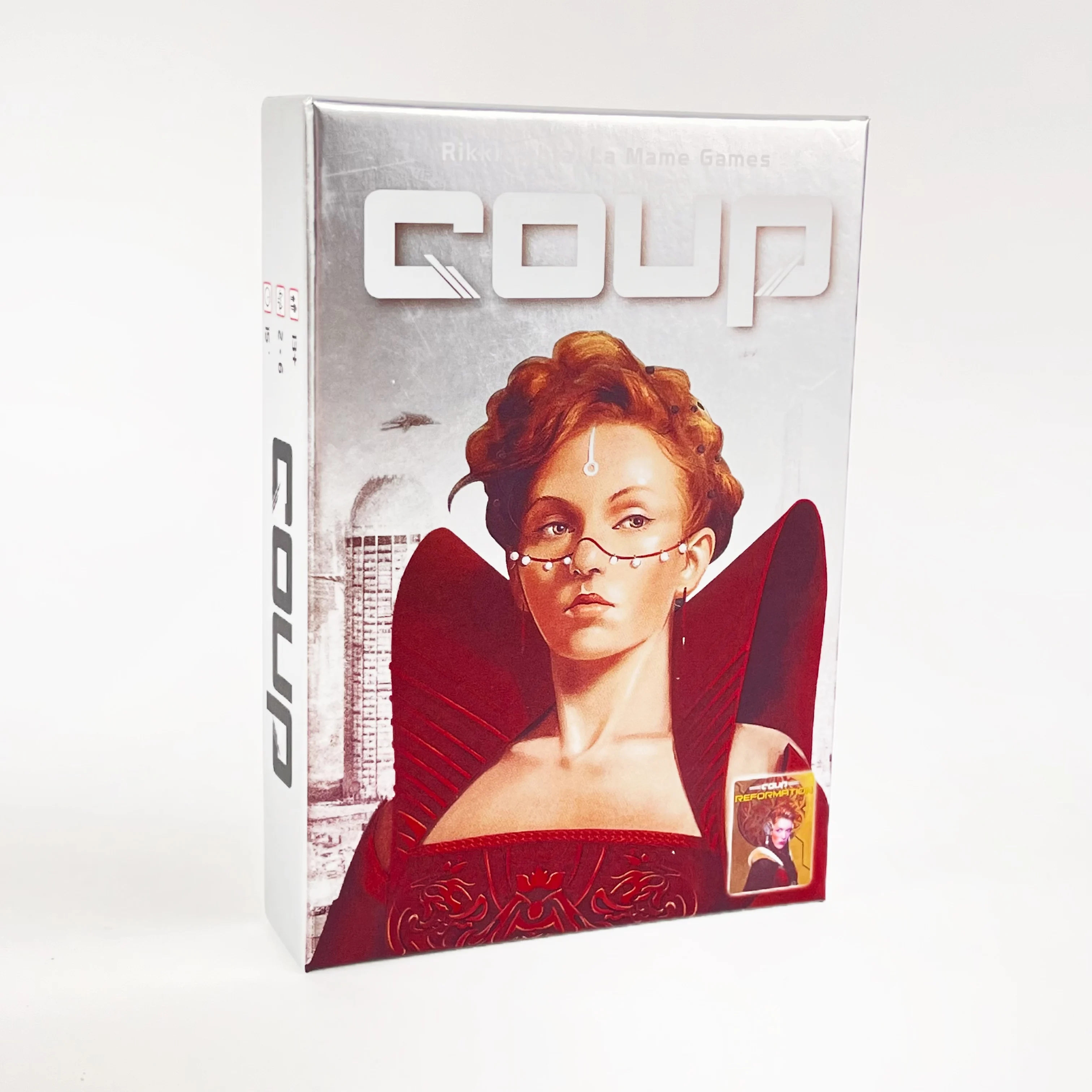 

COUP Card Game with Reformation Expansion - Bluffing Strategy Game for 2-8 Players - 15 Min Fast-Paced Party Game