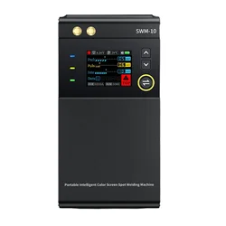 SWM-10 2in1 Portatile Intelligente Schermo a Colori Macchina di Saldatura a punti Batteria Al Litio Chip di Nichel Testa di Saldatura Strumenti Domestici