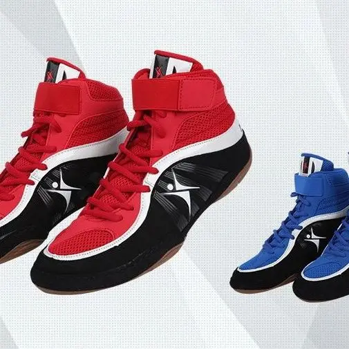 المهنية في الهواء الطلق للجنسين أحذية المصارعة حذاء كاجوال أحذية تدريب عالية الجودة أحذية الملاكمة اللياقة البدنية أحذية المصارعة الرياضية #3