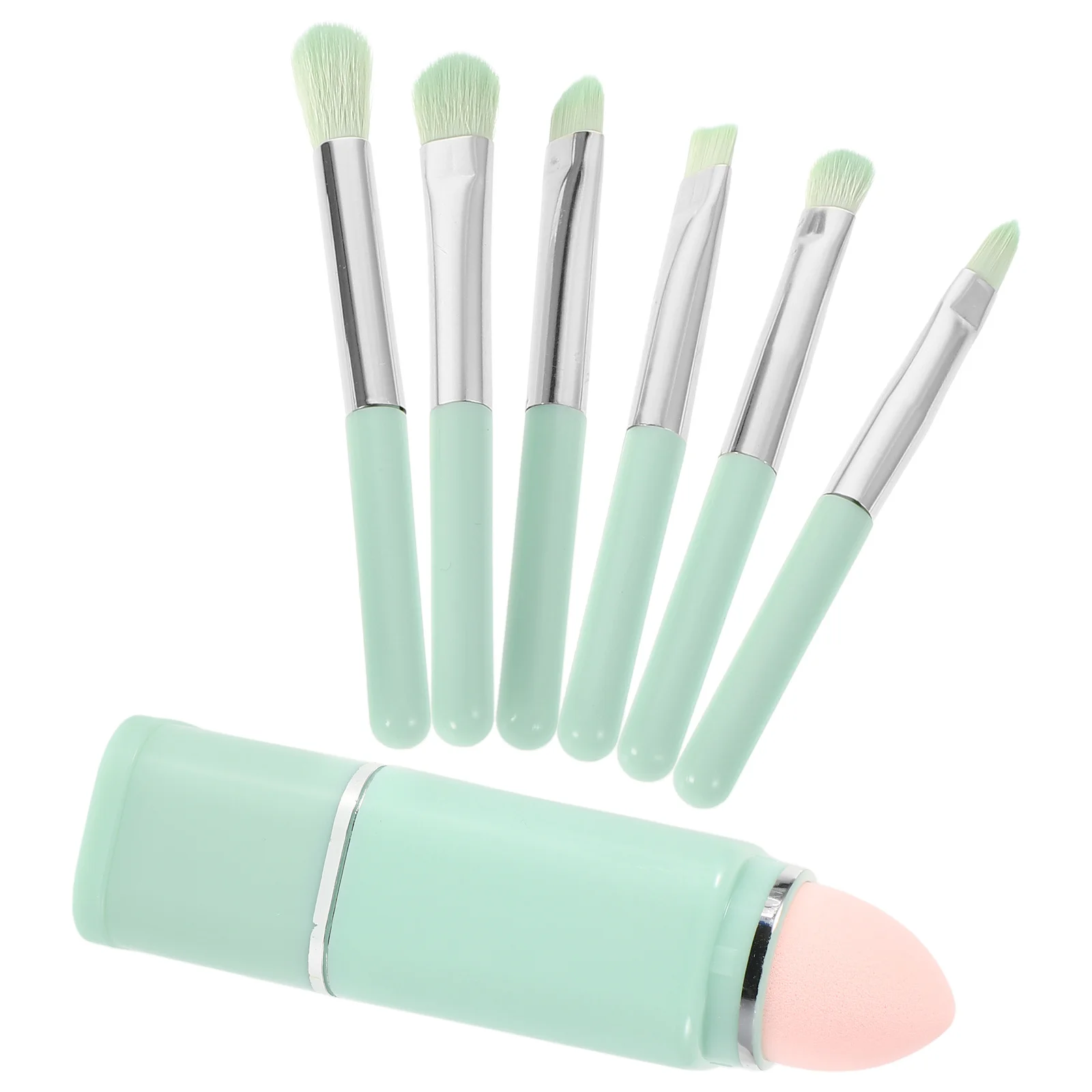 مجموعة واحدة من فرش المكياج بحجم مناسب للسفر، فرش مزج ظلال العيون، أدوات ناعمة للفتيات، مستحضرات تجميل احترافية للنساء