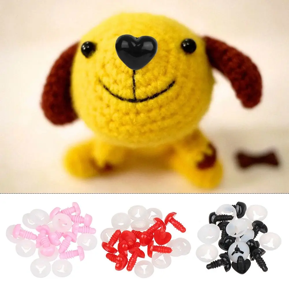 10pcs/5pairs 5/10/12/15mm Accessories DIY Safety Animal Toy Doll Making Crafts Plastic Eyes Eyeball