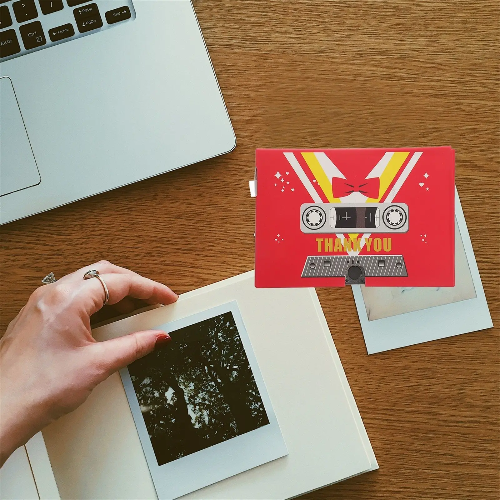 Kartu Rekaman Pita Musim Kelulusan Selamat Tulisan Tangan Kertas Pesan Ucapan Lulusan