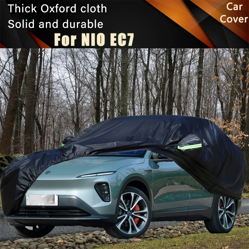 

For NIO EC7 Car Full Outer Covers Outdoor Waterproof Dustproof Sun Rain Snow Protection Exterior Car Accessories