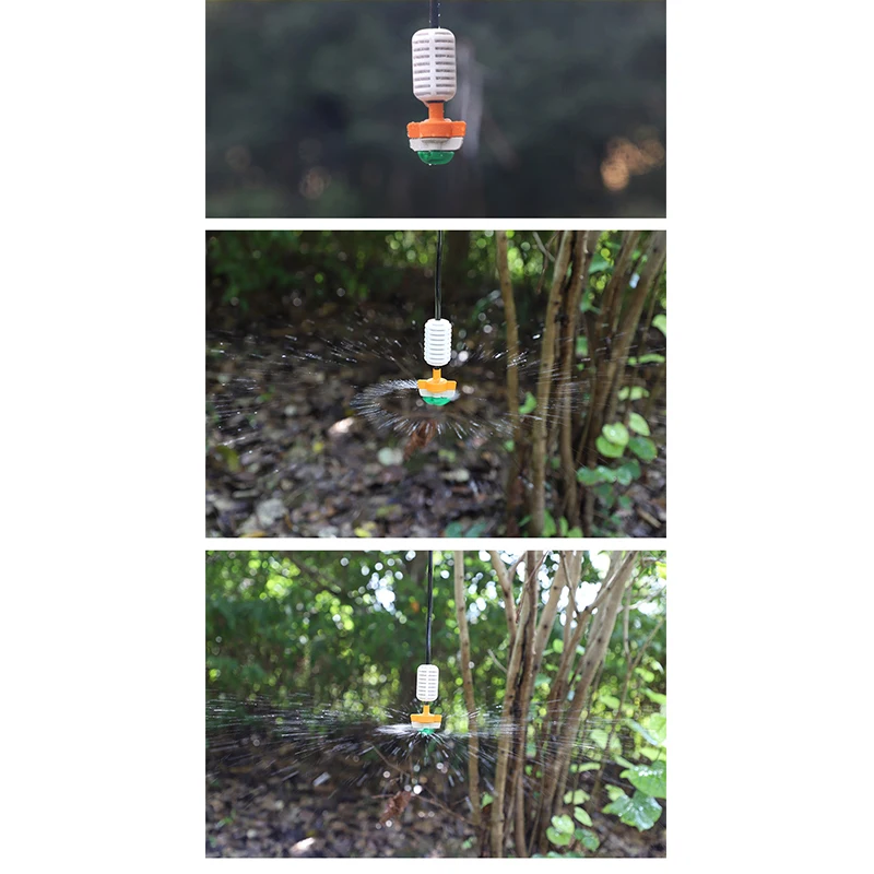 

1/5/10 шт. Микро-убрызгиватель Микро-убрызгиватель Цветы Сады Теплицы 360 градусов 6 мм 7,5 мм Внутренний ПП