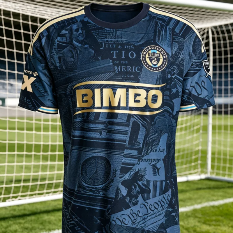 2026 New Y2K Street Sports Philadelphia Union 26th Season Sports Shirt Couple Style Fan Short Sleeved T-shirt Family Kids Tees