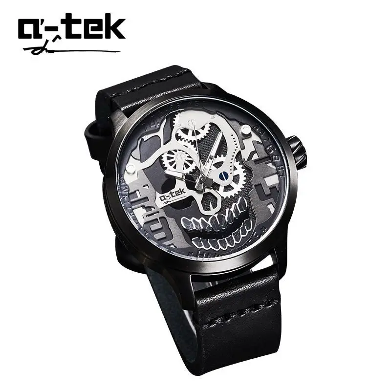 Genuine A-TEK Sports Quartz Men's Watch Mutig Series A1502B Boy's Trend Watches