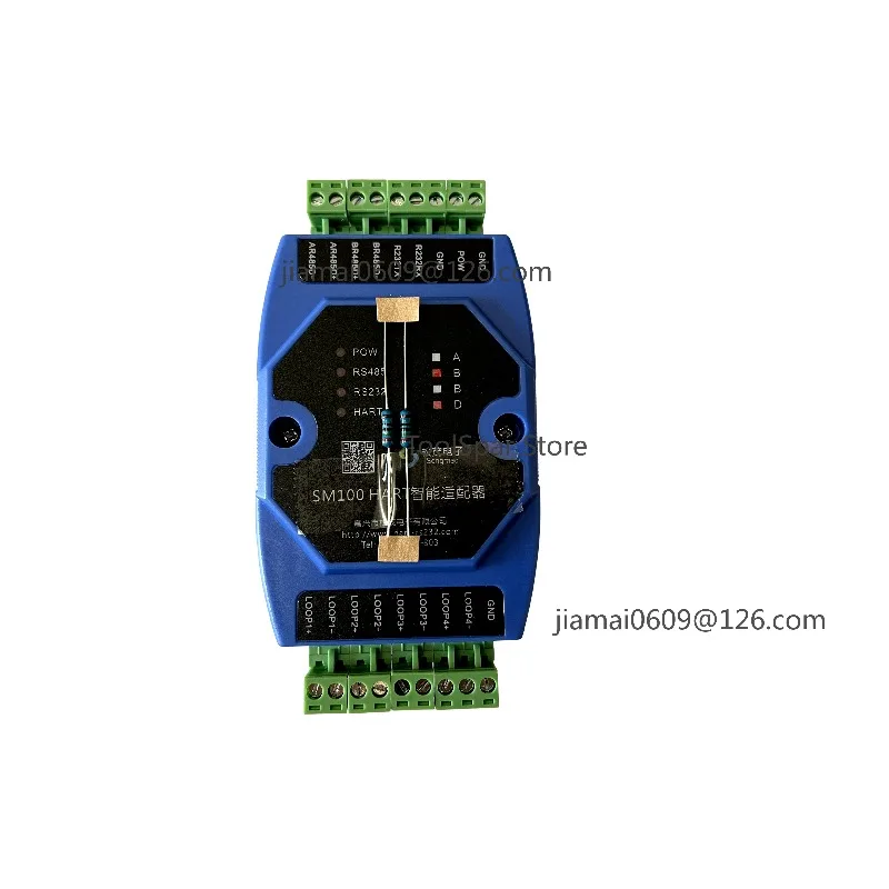 SM100-B HART To RS485 MODBUS Protocol Converter Industrial HART MODBUS Signal Conversion Module