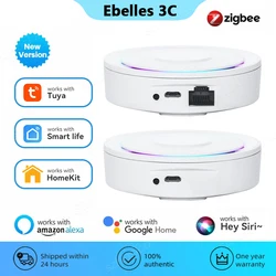 HomeKit Tuya ZigBee Gateway Hub Wired Wireless Smart Home Automation Bridge Smart Life APP Voice Control for Siri Alexa Google