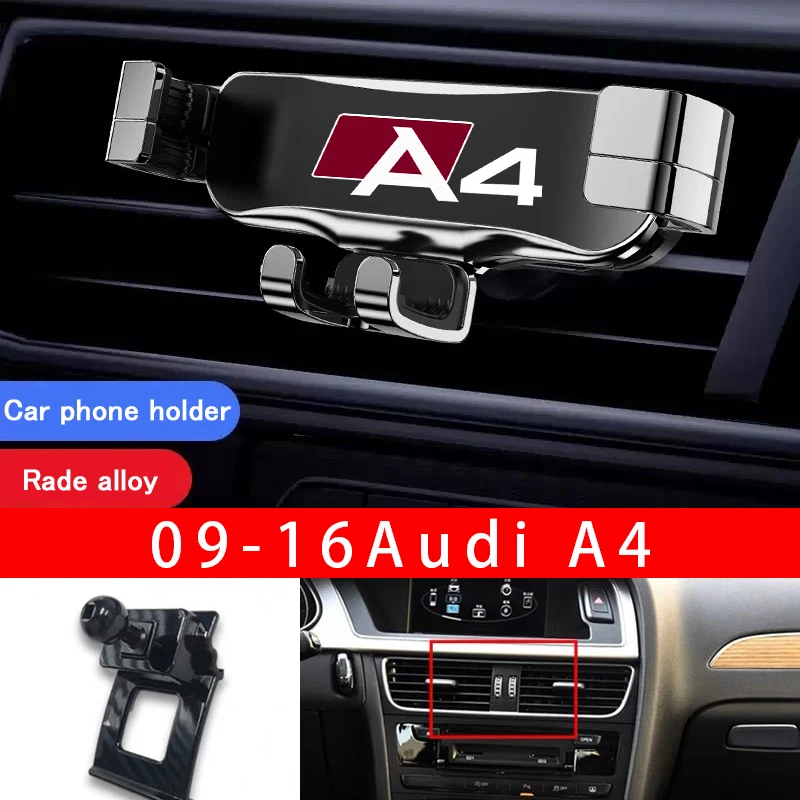 

Car Interior Mobile Phone Holder Dedicated Special Vehicles for Audi A4 2009-2013 2014 2015 2016 2017 2018 2019 2020 2021 2022