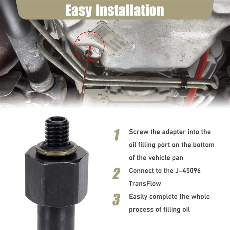 DT-51190 Transmission Oil Fill Adapter For GM 8L90 Transmission For GMC  Cadillac Equipped