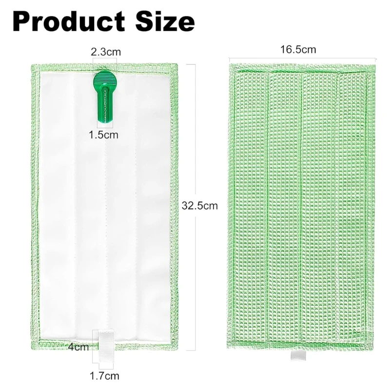 ستوكات ممسحة أرضية القماش وسادة استبدال ل VORWERK SP600 ممسحة الملء استبدال مجموعة ممسحة اكسسوارات رئيس ممسحة القماش دروبشيب