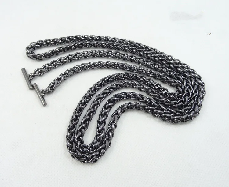 6 MM Gold/Silver/Black Bag Accessories Bag Chain Hardware Handbag Accessories Metal  Bag Chain Strap Shoulder Strap Obag Handle