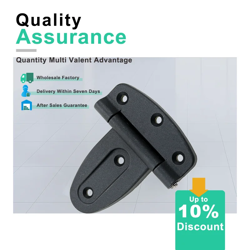 

Black Leaf Plastic Hinges Are Suitable For Industrial Machinery Equipment And Distribution Box Door Facilities