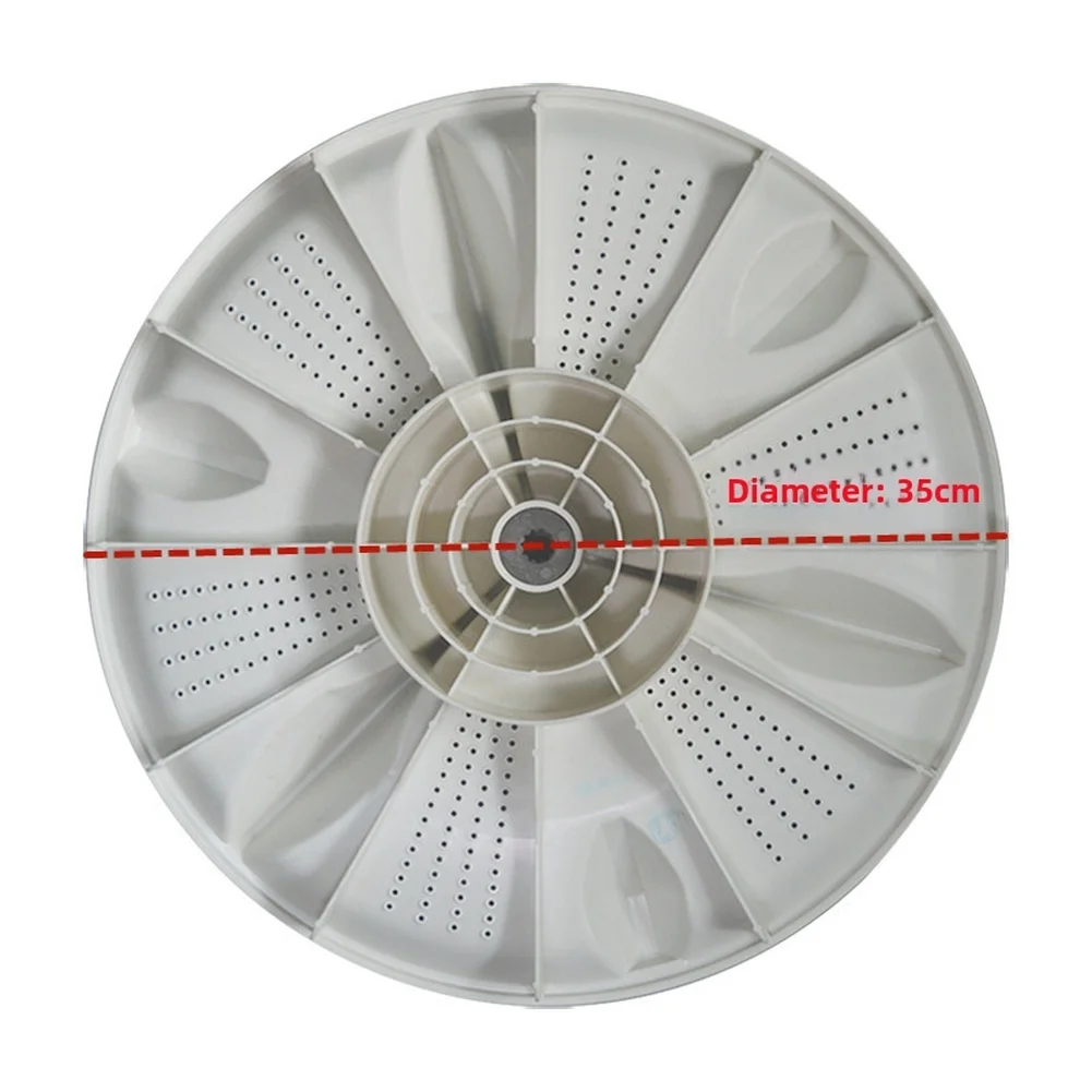 Pulsator Replacement for For PANASONIC W0501-7XC00 Washing Machines 35cm Diameter ABS Construction with 11 Tooth Configuration