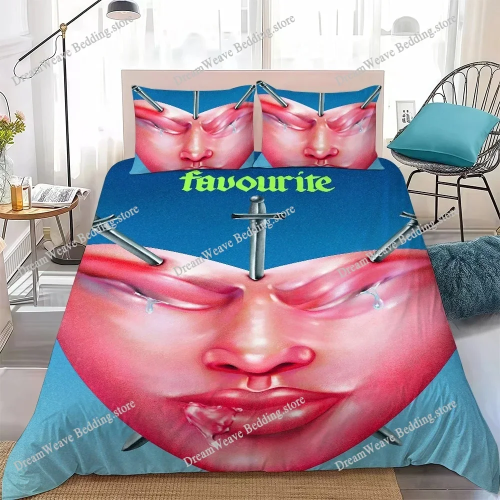 Fontaines D.C. Romance Duvet Cover Set Home Style Bedding Soft Laundry Cotton Bed Student Dormitory Gift