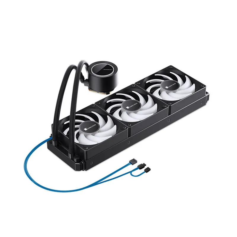 

All-in-one CPU Liquid Cooler 240mm Radiator Fans White+Black Edition Fluid Bearing Long Life