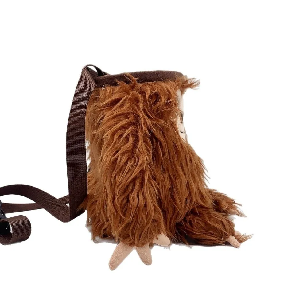 Cute Sloth/Shark Magnesium Powder Bag Flannel Climbing Gear Rock Climbing Bag Stuffed Animal Chalk Bag Bouldering