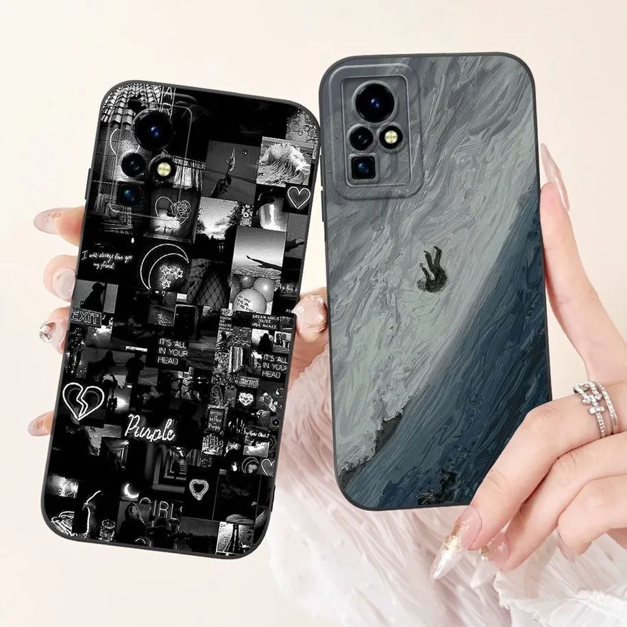 Para infinix zero x caso zero x pro capa legal moda cactus flor lente protetora suave funda para infinix zero x neo caso de telefone