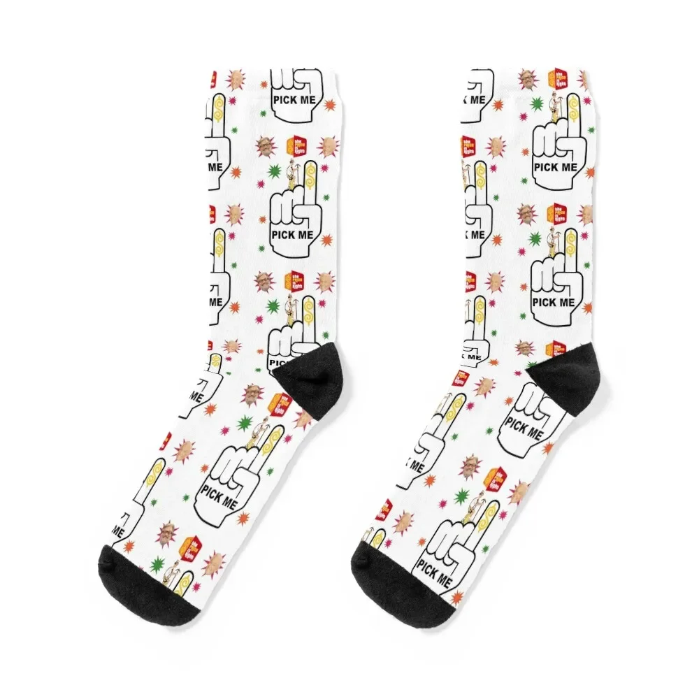 

Pick Me The Price Is Right Funny Socks designer brand cute Climbing Socks For Men Women's