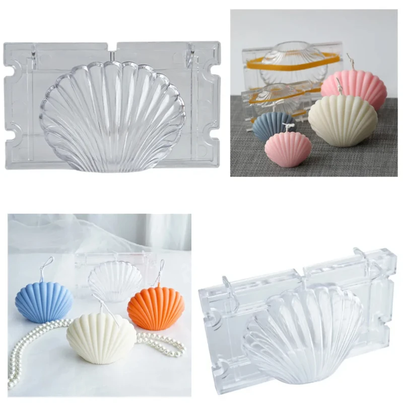 Shell Mold Conch Resin Mold Candle Holder Mould Crafts Jewellery Tray Soap Moulds Home Desktop Decoration